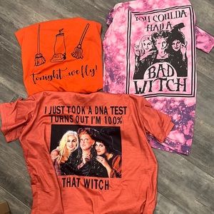 Halloween bundle of women’s shirts